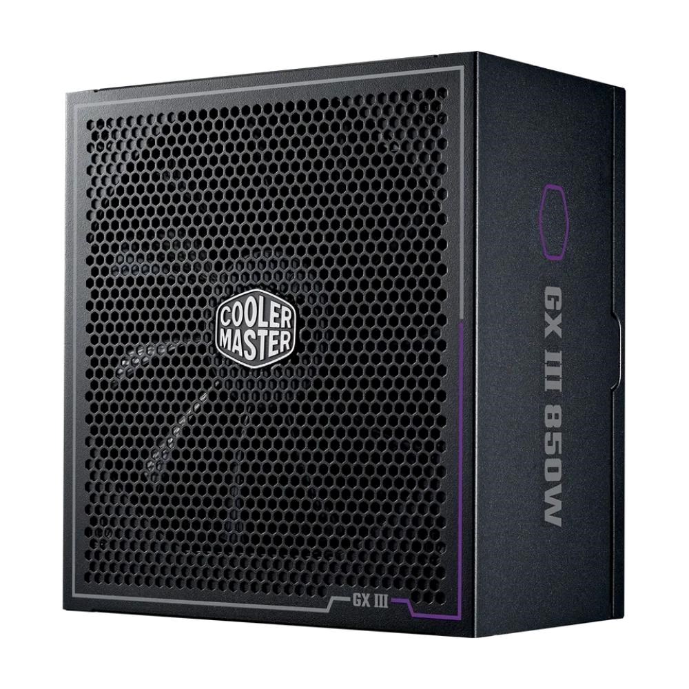 Cooler Master zdroj 850W GX III,  135mm,  80+ Gold,  Plně modulární,  ATX 3.00 