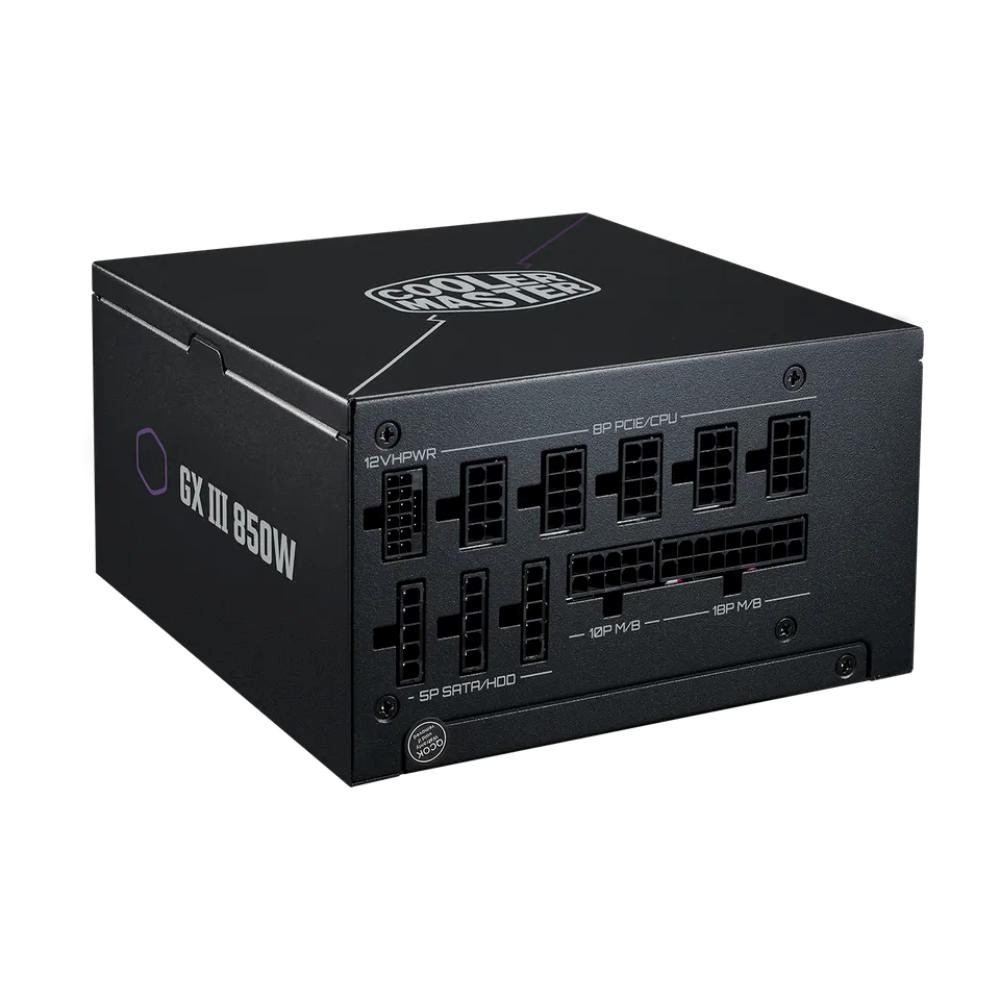 Cooler Master zdroj 850W GX III,  135mm,  80+ Gold,  Plně modulární,  ATX 3.02 