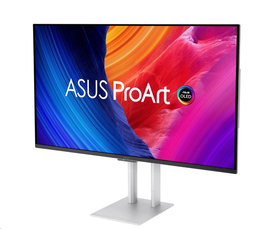 ASUS LCD 32” PA32UCDM ProArt 3840 x 2160 QD-OLED,  Ultra-slim,  240Hz,  0.1ms,  HDR-10,  HLG,  Dolby Vision,  Thunderbolt™ 4 PD2 