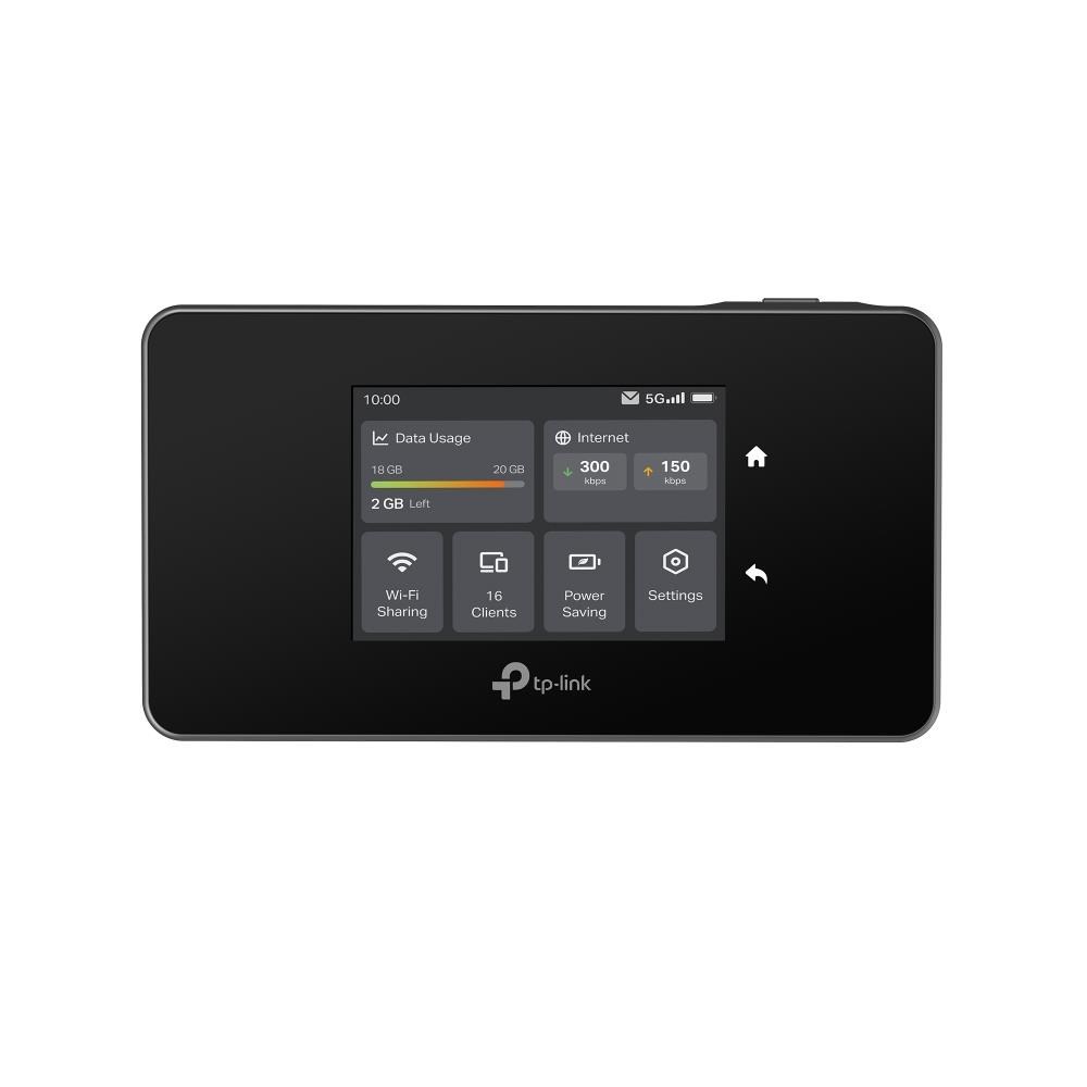 TP-Link M8550 přenosný WiFi6E router (AXE3600,  5G/ 4G LTE, 2, 4GHz/ 5GHz/ 6GHz, 1xGbE, 1xUSB-C, 1xnanoSIM, 1xmicroSD)1 