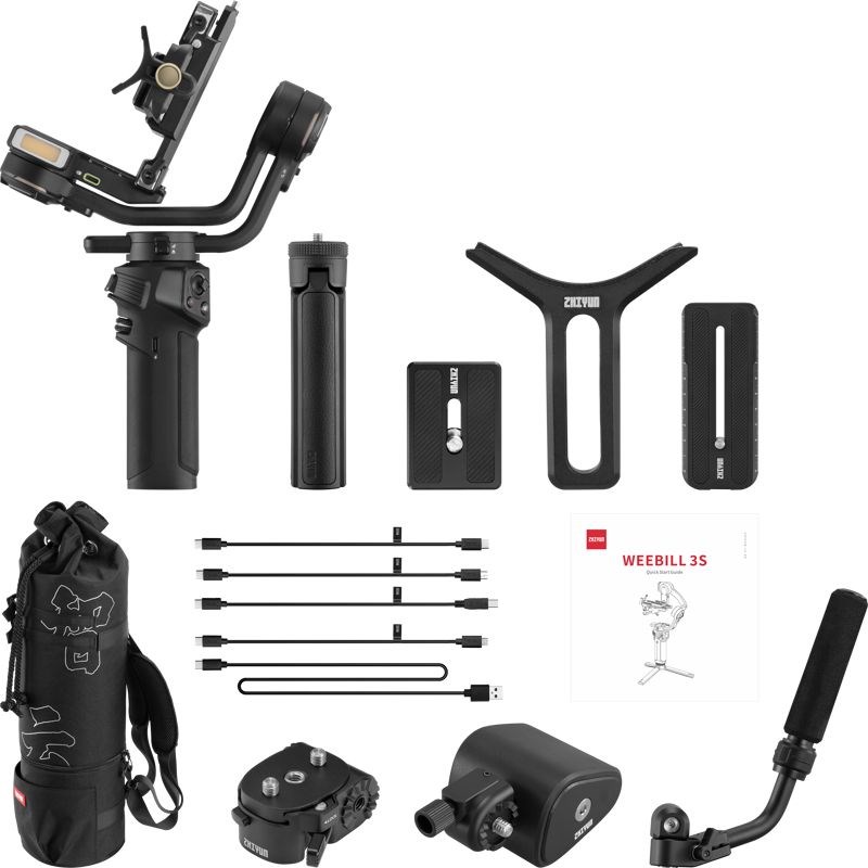 BAZAR - Zhiyun Weebill 3S Combo stabilizátor - Poškozený obal (Komplet)14 