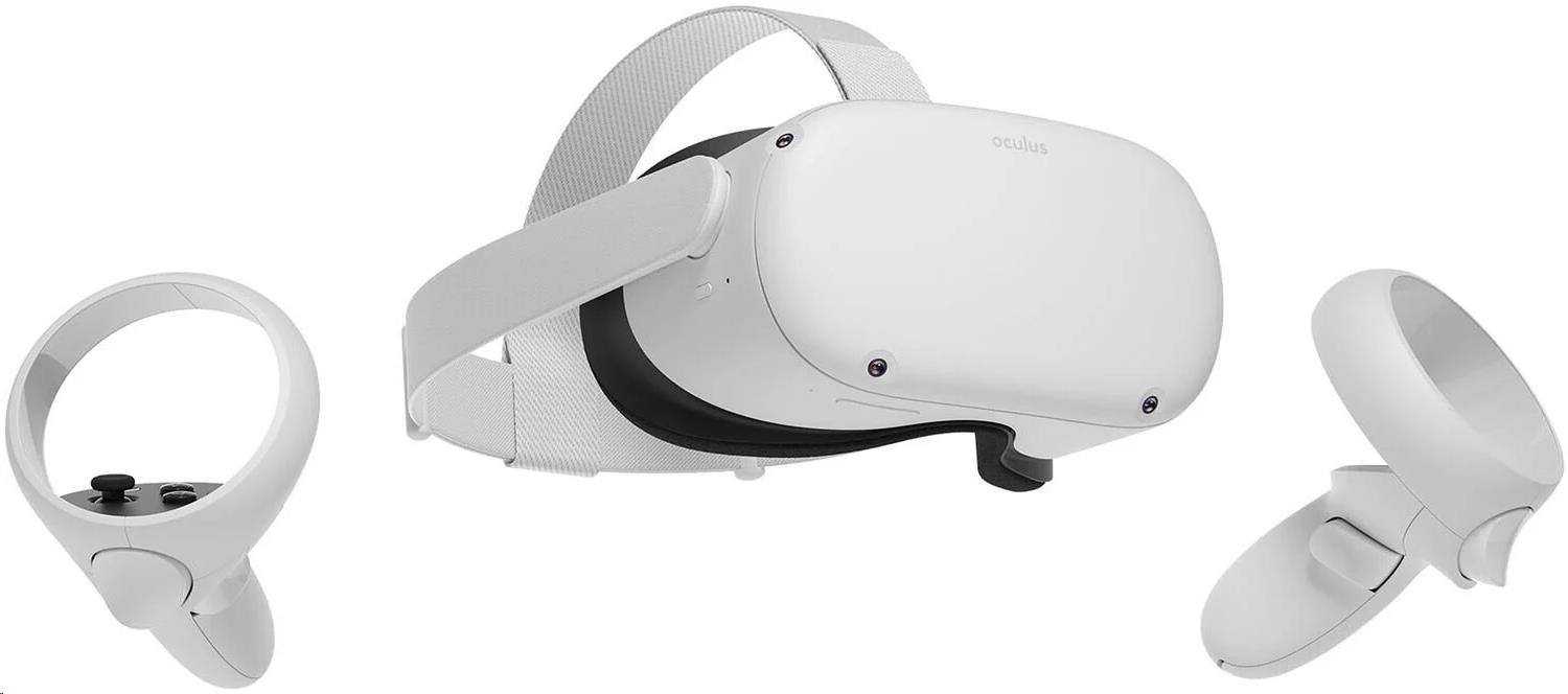 BAZAR Oculus (Meta) Quest 2 Virtual Reality - 256 GB - US adaptér - ROZBALENO/POUŽITO1 