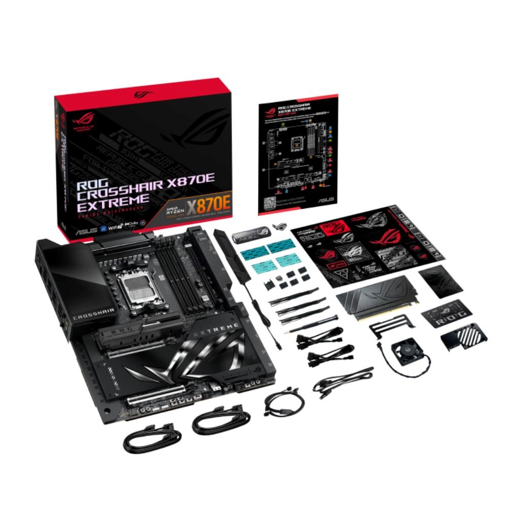 ASUS MB Sc AM5 ROG CROSSHAIR X870E EXTREME,  AMD X870,  4xDDR5,  1xHDMI,  2xThunderbolt,  WiFi,  E-ATX7 