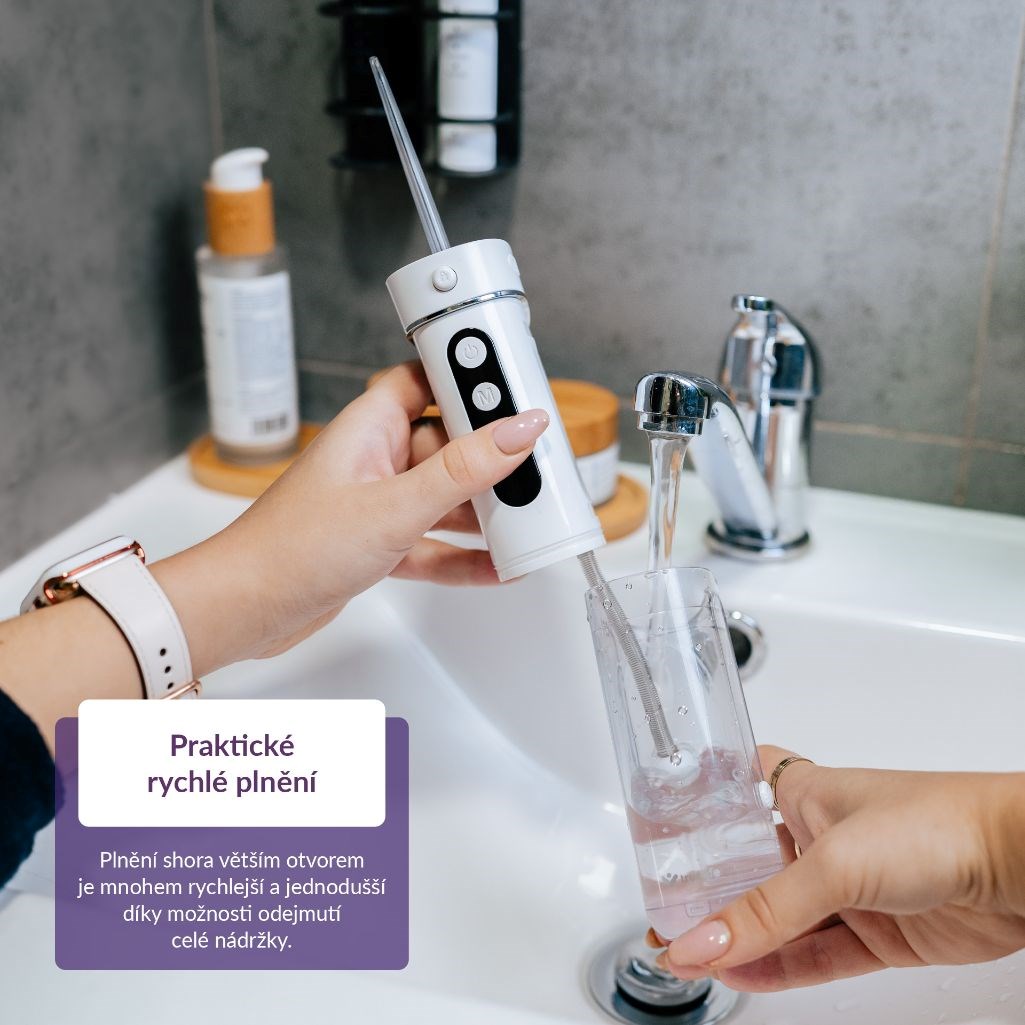 TrueLife AquaFloss Mini M50 - ústní sprcha - bílá4 
