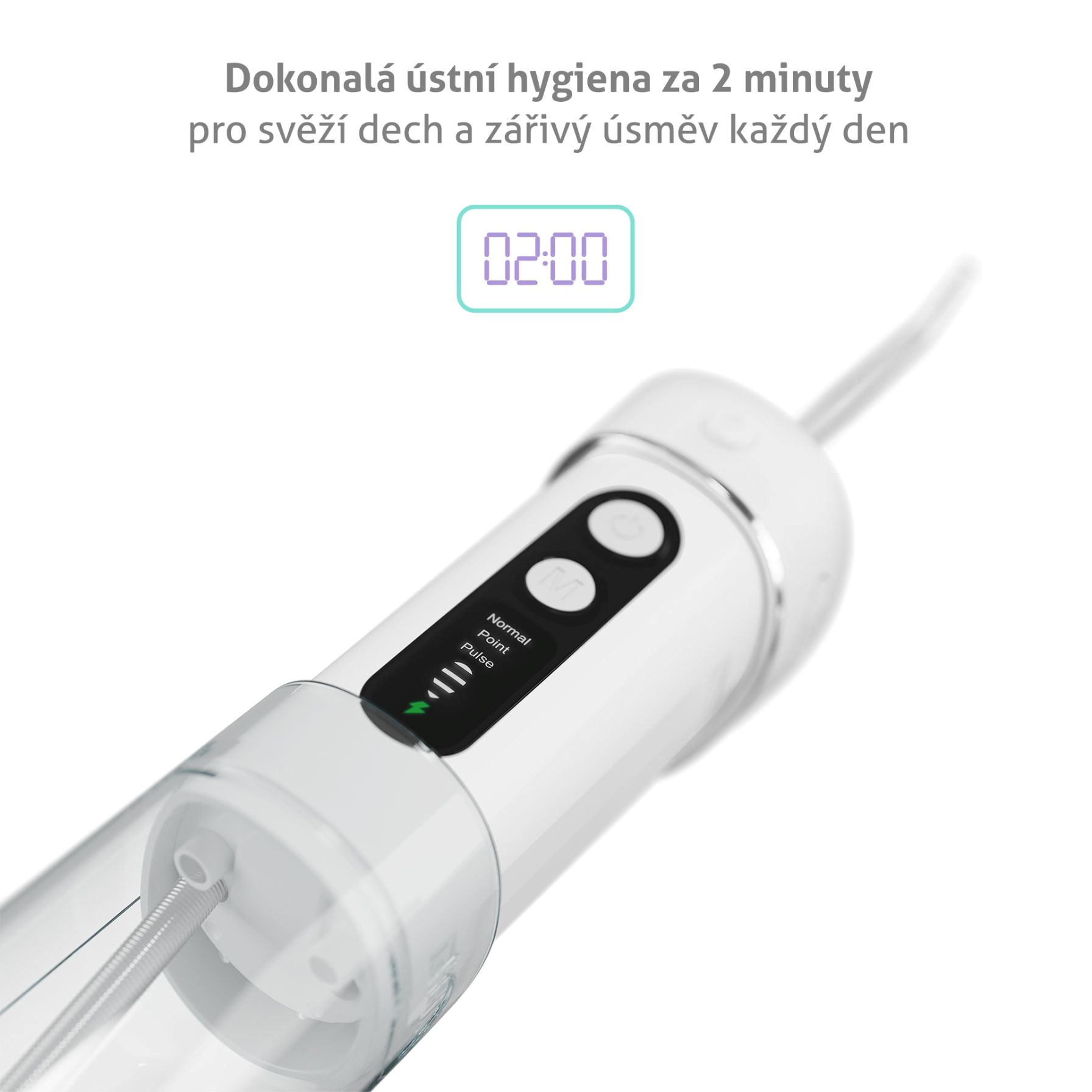 TrueLife AquaFloss Mini M50 - ústní sprcha - bílá5 