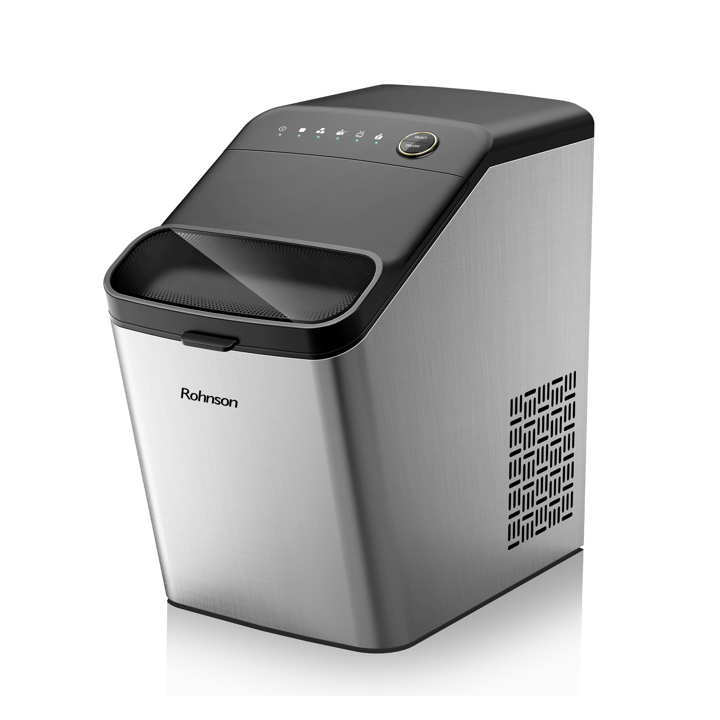 Rohnson výrobník ledu,  135 W,  15 kg za den,  automatické čištění,  chladivo R600a1 