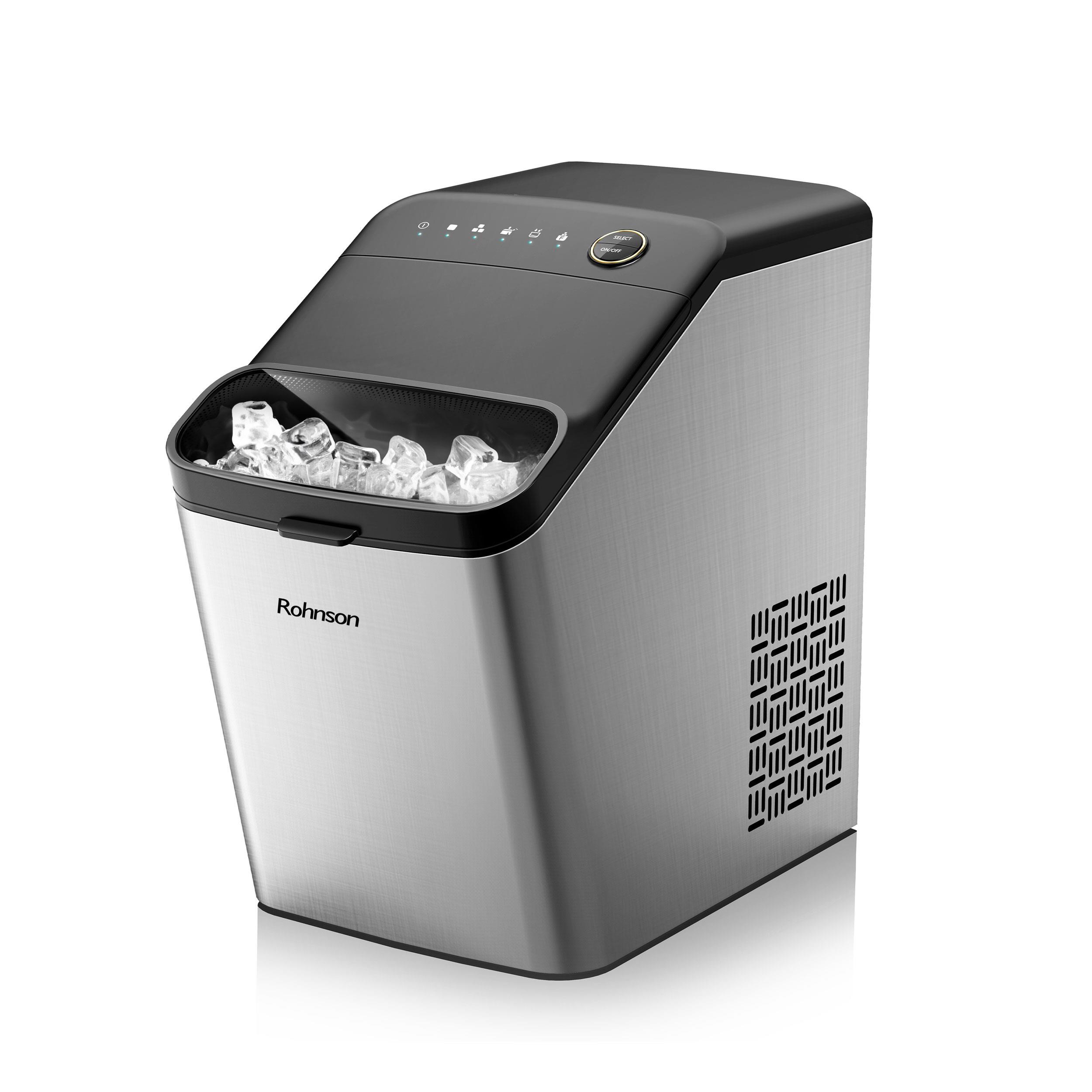 Rohnson výrobník ledu,  135 W,  15 kg za den,  automatické čištění,  chladivo R600a6 