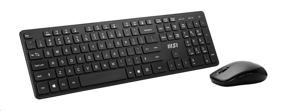 MSI set klávesnice a myši COMBO PRO, bezdrátová, CZ/SK lokalizace0 
