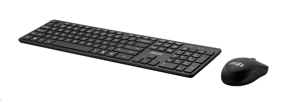 MSI set klávesnice a myši COMBO PRO, bezdrátová, CZ/SK lokalizace2 