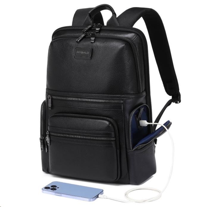 MYBALO Matterhorn kožený business batoh na notebook11 