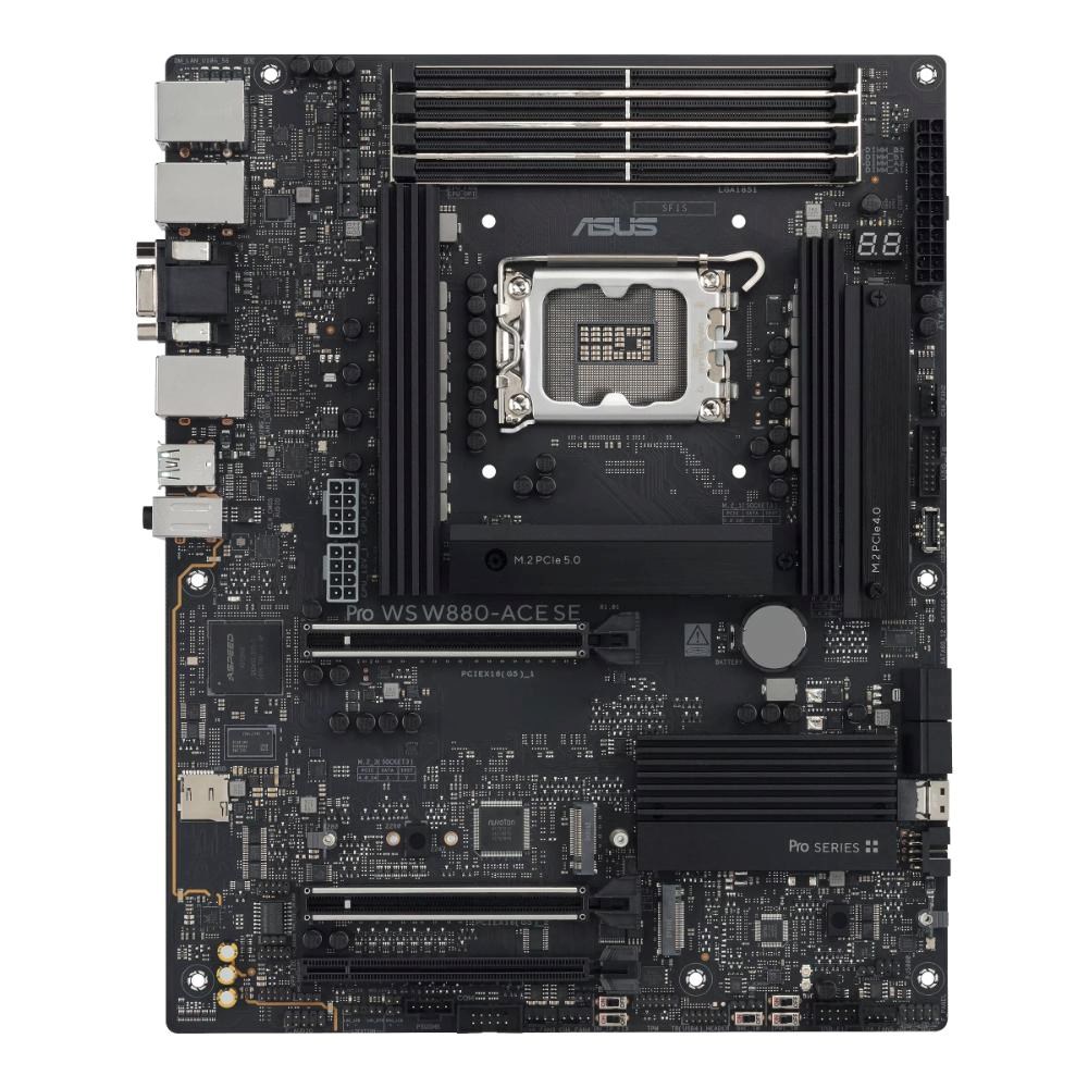 ASUS MB PRO WS W880-ACE SE,  Intel W880,  4xDDR5,  1xThunderbolt,  1xHDMI,  1xVGA3 