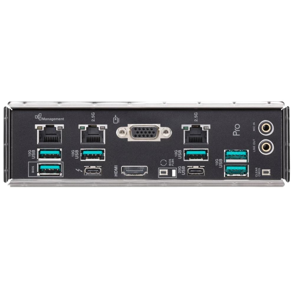 ASUS MB PRO WS W880-ACE SE,  Intel W880,  4xDDR5,  1xThunderbolt,  1xHDMI,  1xVGA5 
