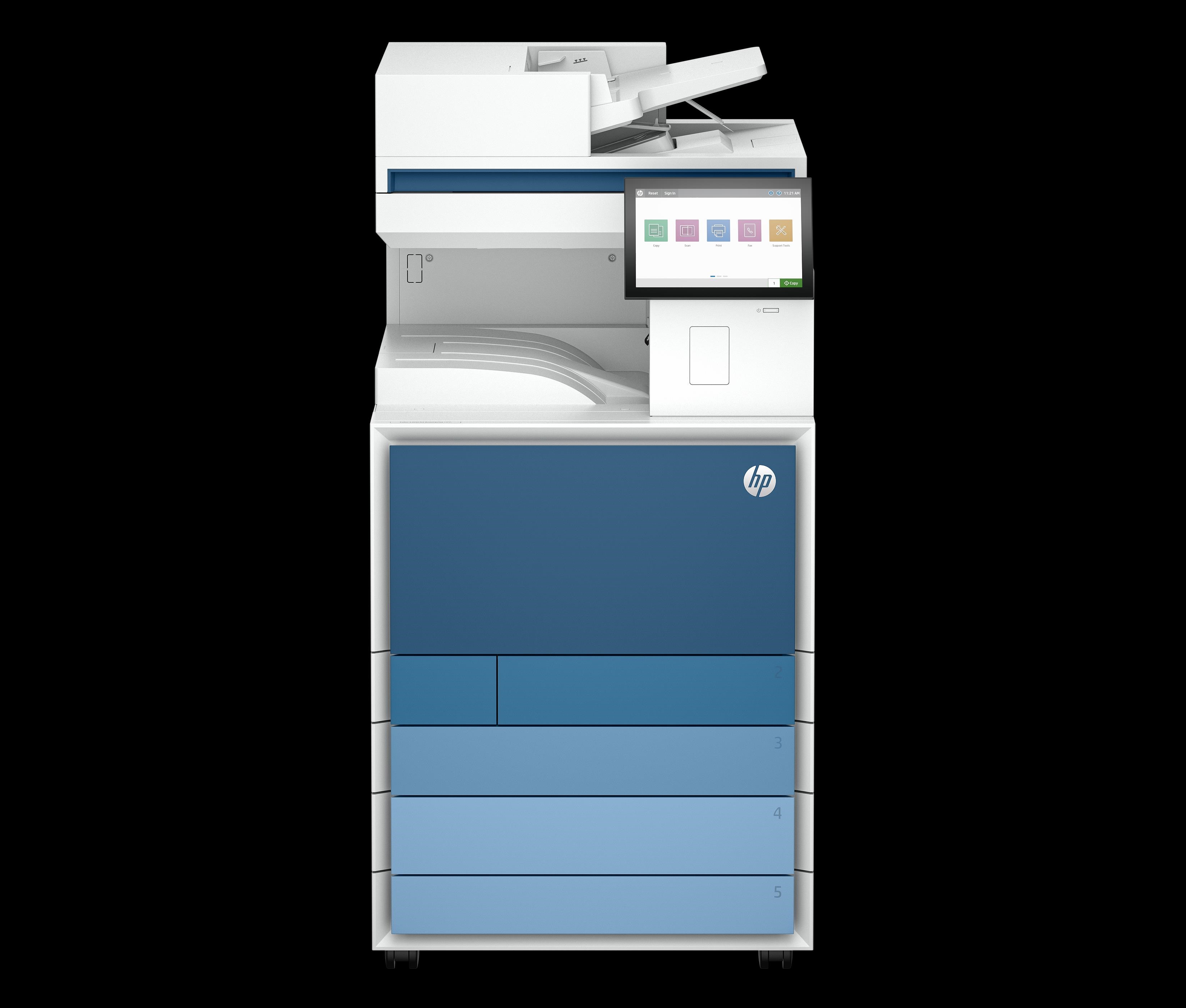 HP Color LaserJet Enterprise Flow MFP 8801z+ (A3, 60ppm, USB, Ethernet, Print Scan Copy, Duplex, HDD)0 
