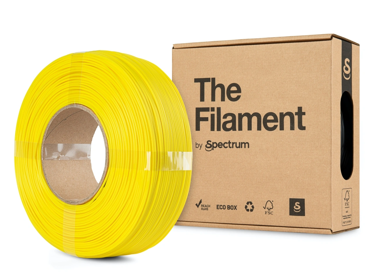Spectrum The Filament ReFill PLA 1.75mm Sorbet Yellow 1kg0 