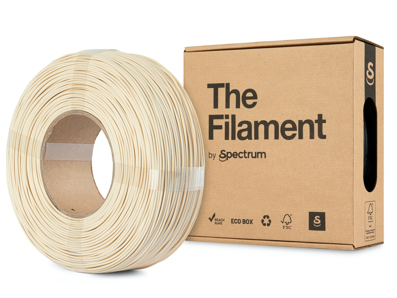 Spectrum The Filament ReFill PLA 1.75mm Wood Ash 1kg0 
