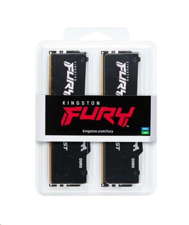 DDR 5....        64GB . 5600MHz. CL36 FURY Beast Black RGB Kingston XMP EXPO (2x32GB)1 