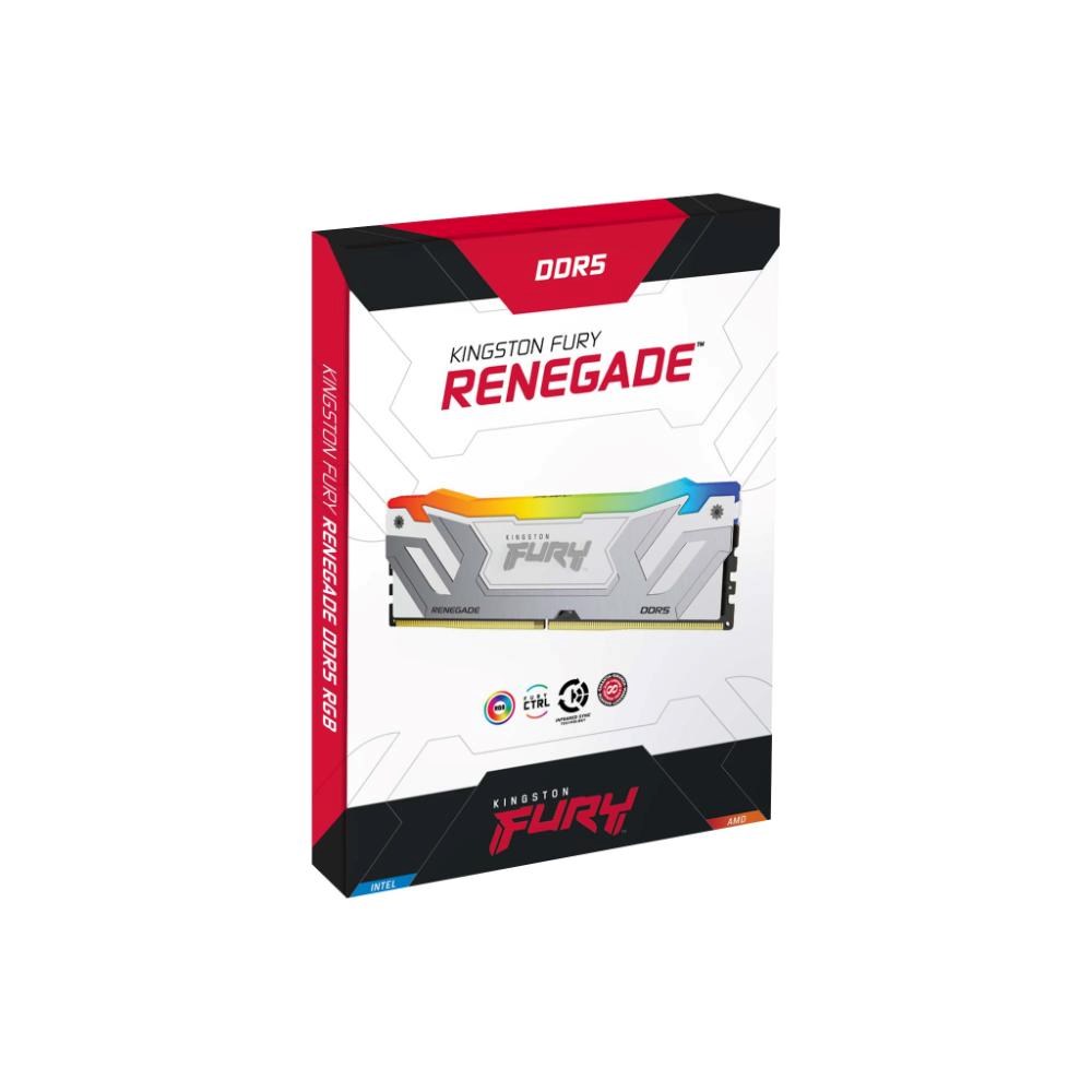 DDR 5....    24GB . 8800MHz. CL42 FURY Renegade RGB White Kingston XMP2 