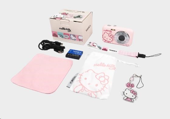 YASHICA Hello Kitty Digital Camera DZ-100 (Pink)6 