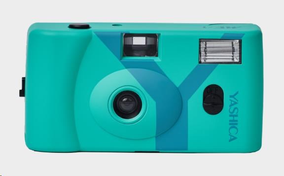 YASHICA MF-1 Snapshot Art Camera (Turquoise) - analogový fotoaparát0 