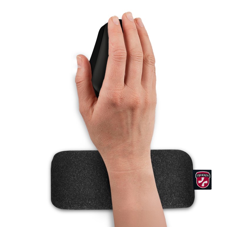 CONNECT IT FOR HEALTH ErgoBeads zápěstní opěrka před myš plněná kuličkami,  šedá2 