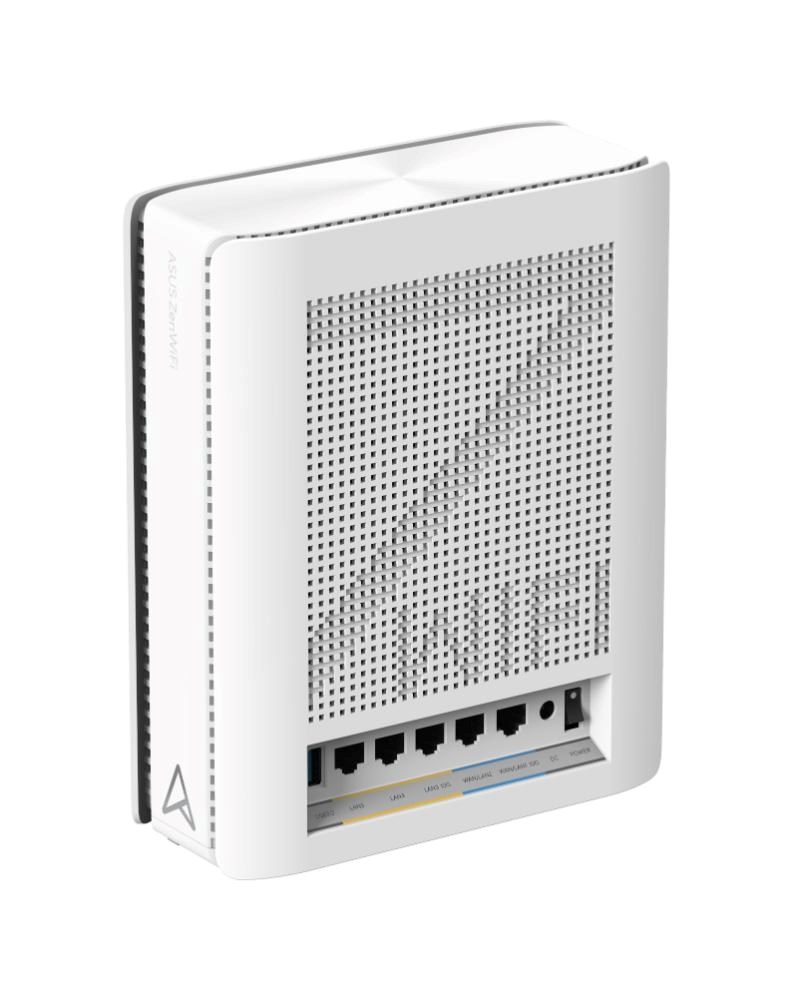 ASUS ZenWifi BQ16 3-pack,  WiFi7 Extendable Router,  AiMesh,  2x WAN/ LAN,  3x LAN,  1x USB 3.04 