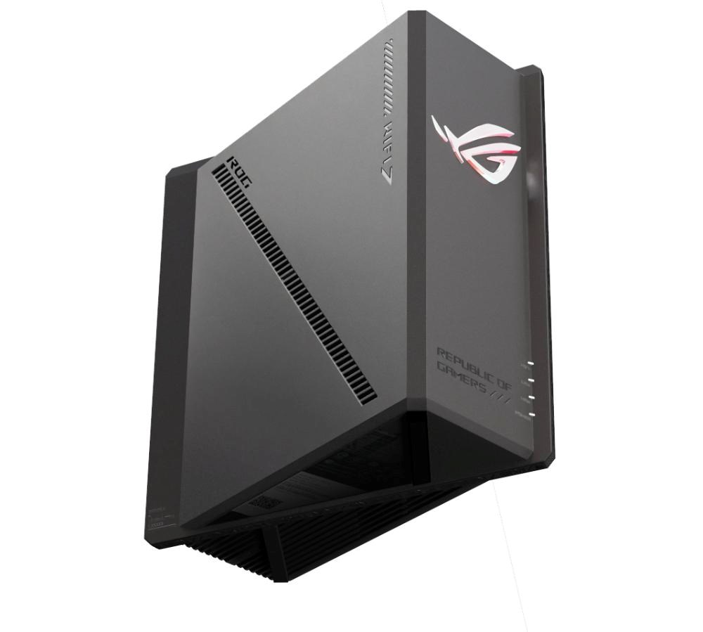 ASUS Herní Router ROG Strix GS-BE18000,  3-pásmový WiFi7 Router,  1x WAN,  7x LAN,  AiMesh3 
