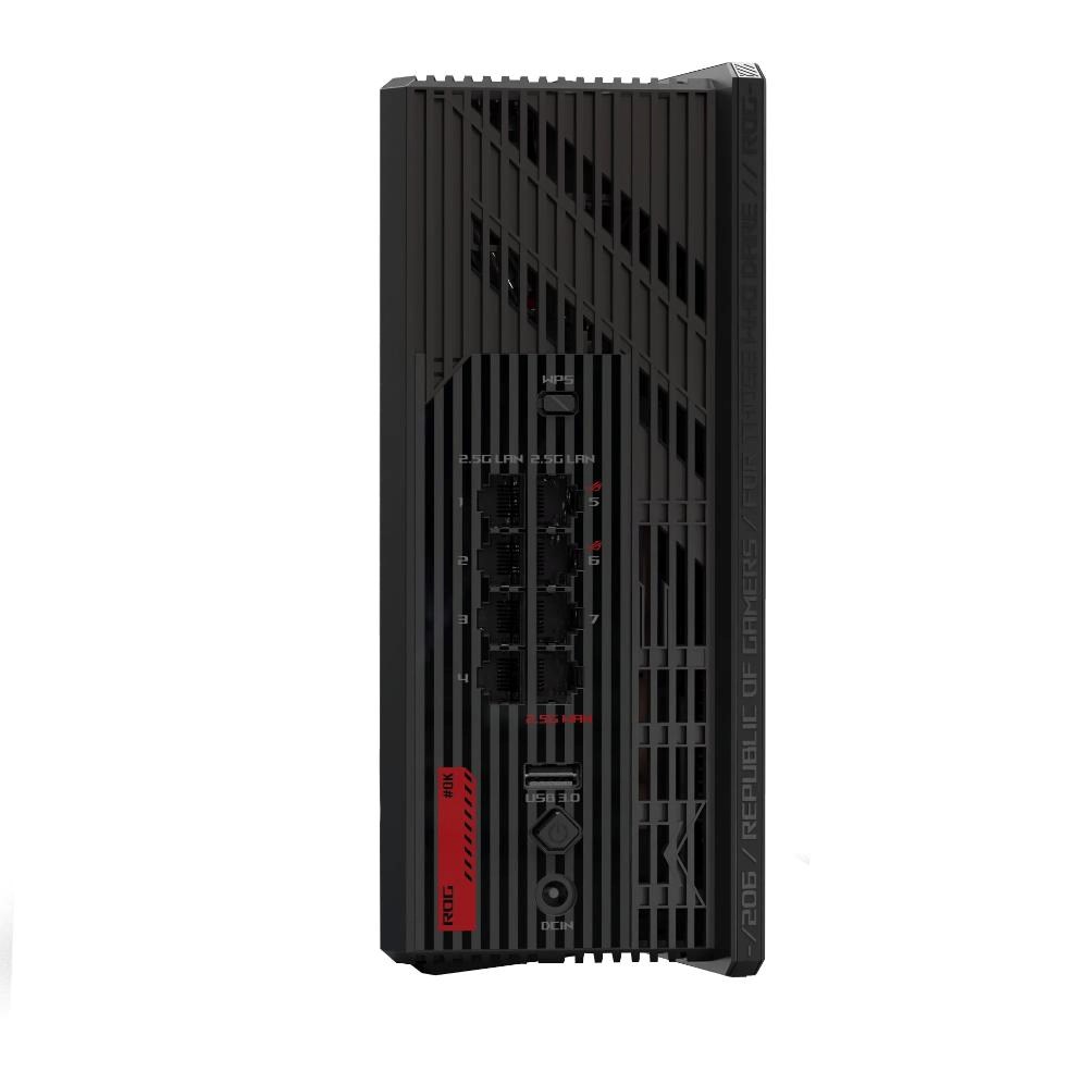 ASUS Herní Router ROG Strix GS-BE18000,  3-pásmový WiFi7 Router,  1x WAN,  7x LAN,  AiMesh4 