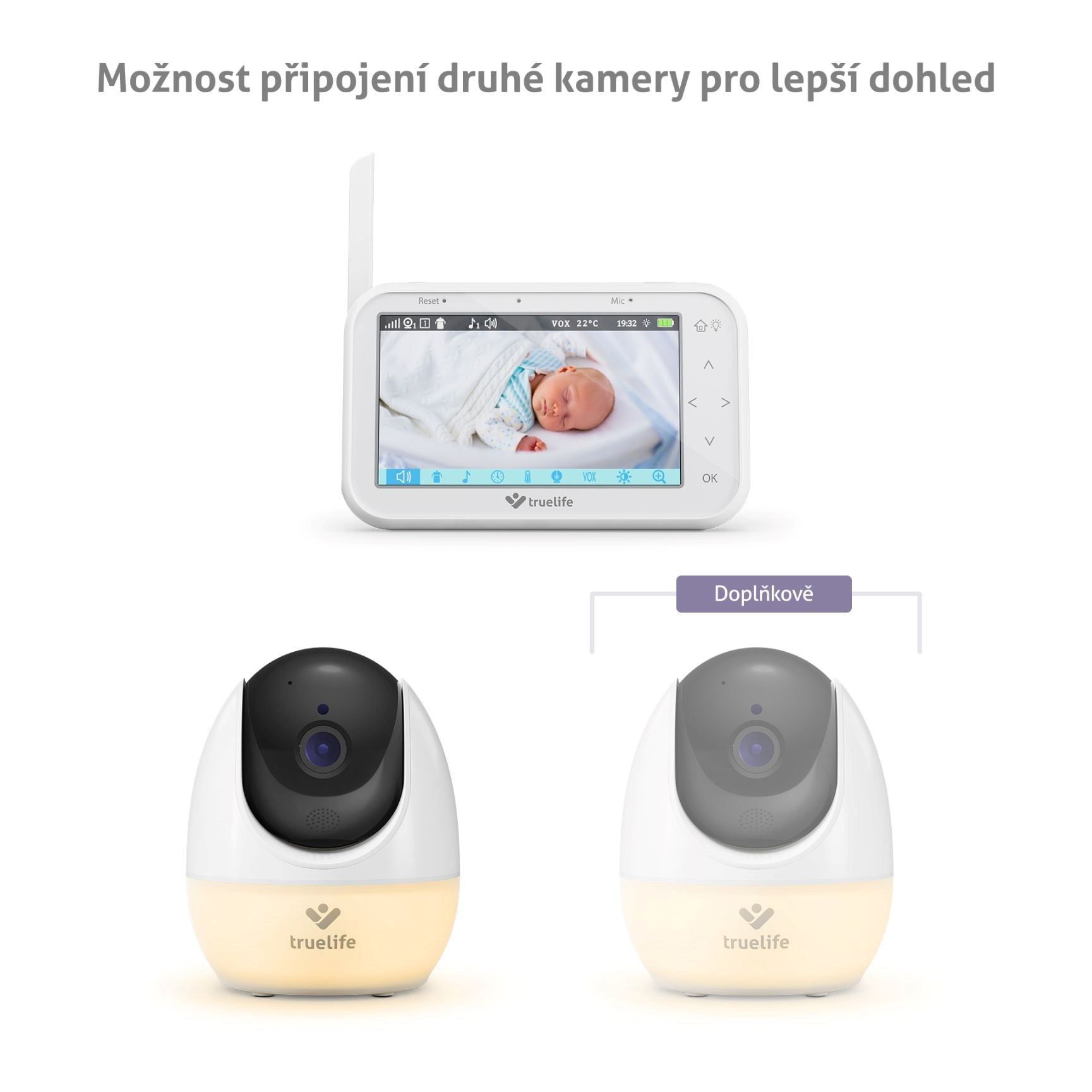 TrueLife NannyCam R4 Pro - digitální video chůvička7 