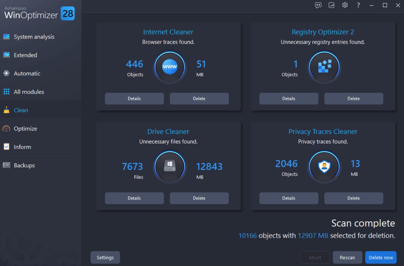 Ashampoo WinOptimizer 281 
