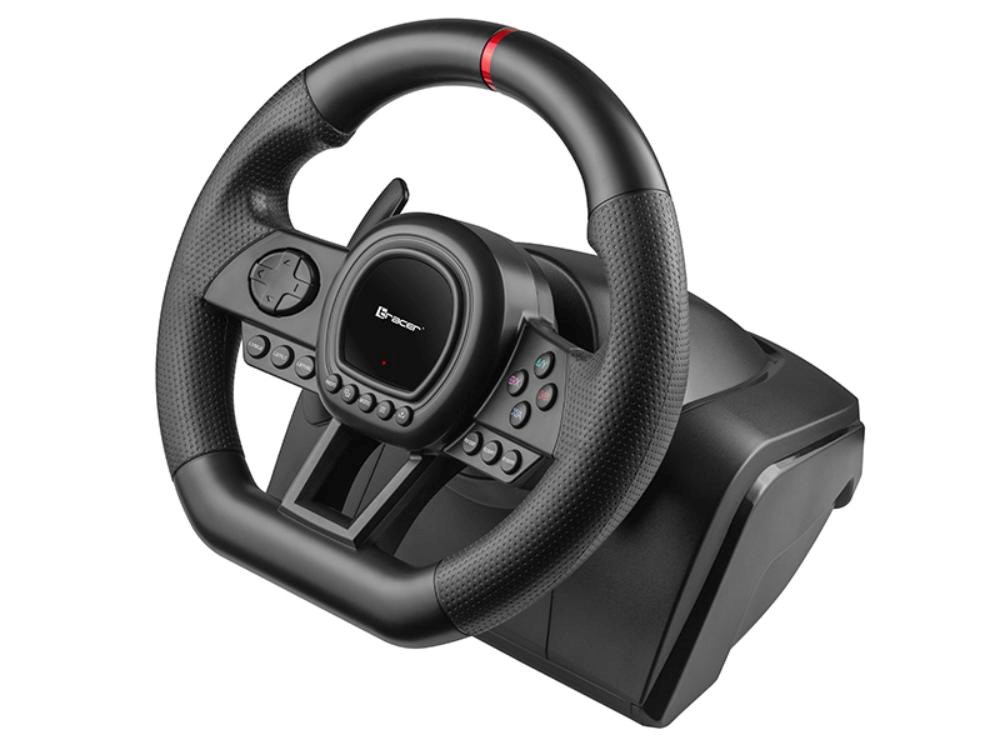 TRACER Volant SimRacer 6v1,  Volant,  Pedály,  Manuální převodovka,  černá4 
