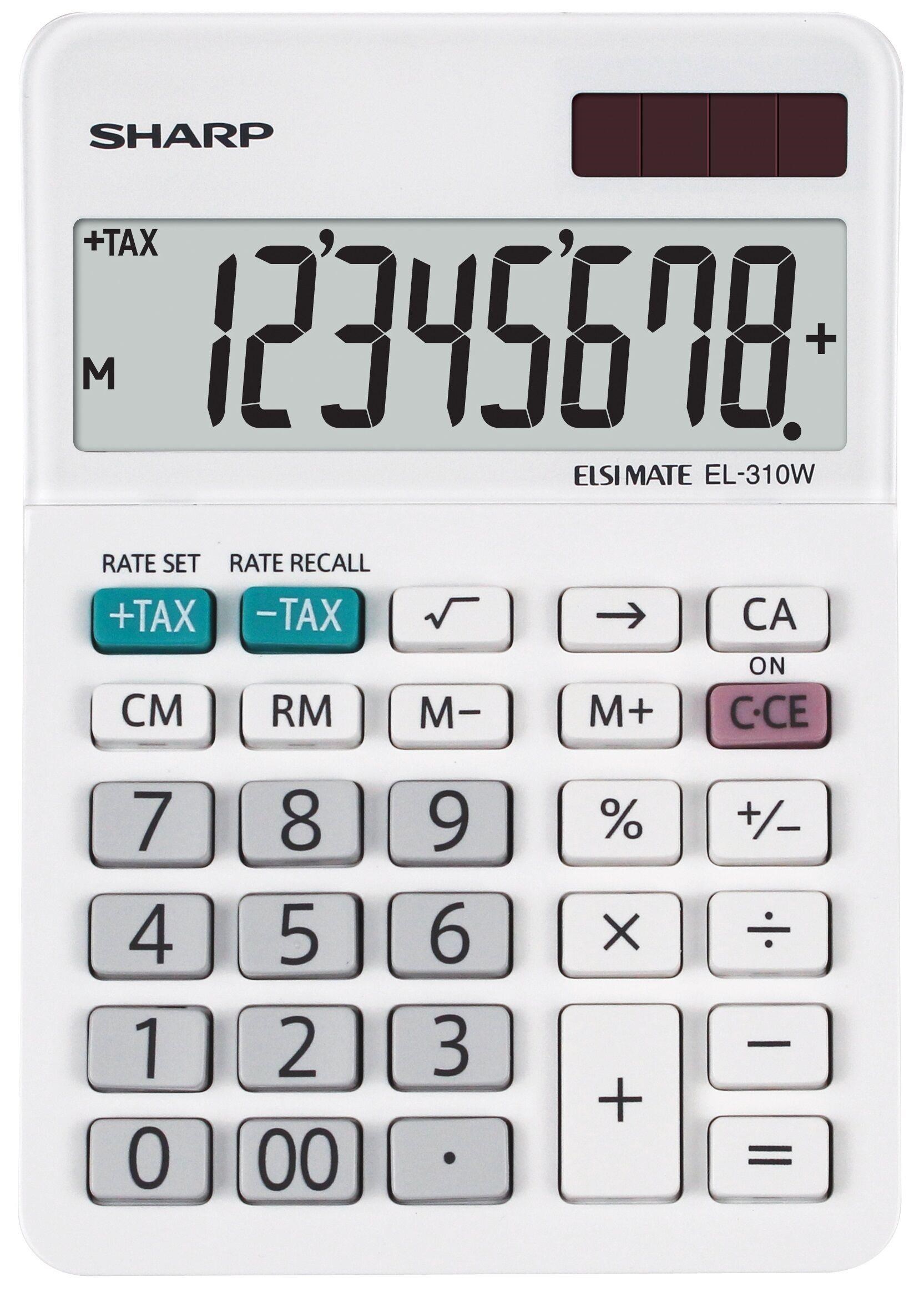 SHARP kalkulačka - SH-EL310WB - bilá0 