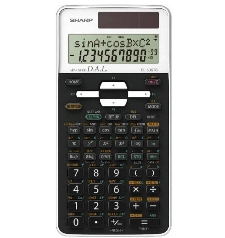 SHARP kalkulačka - SH-EL506TSWH0 