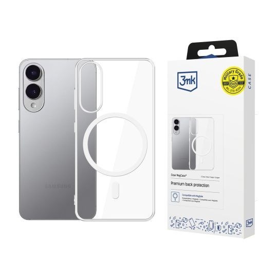 3mk ochranný kryt Clear MagCase pro Samsung Galaxy S25 Edge0 