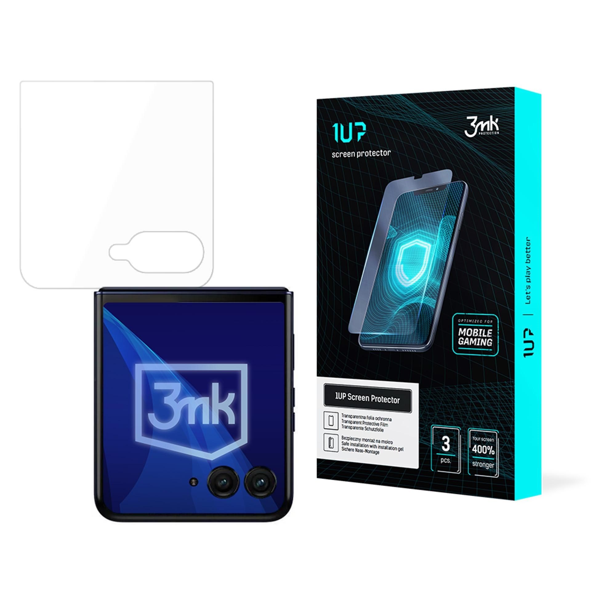 3mk ochranná folie 1UP pro Motorola Razr 50 Ultra (front)0 