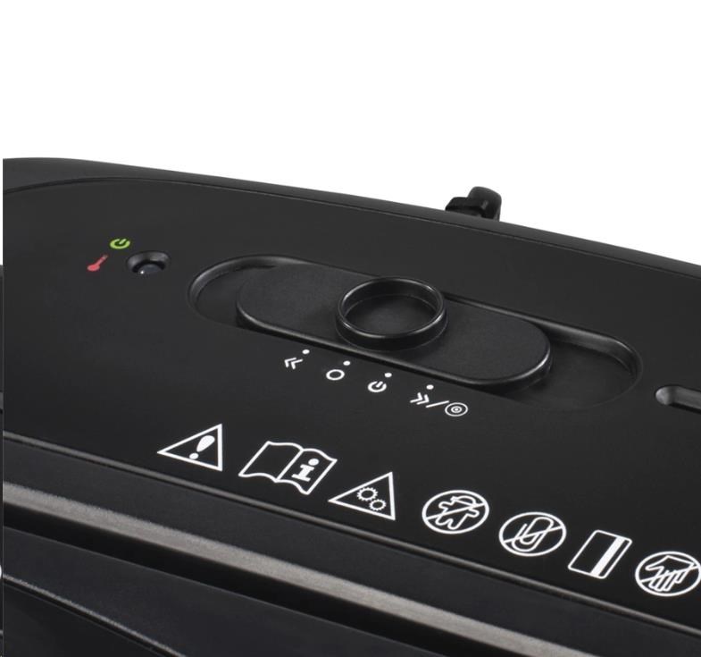 Hama Home X12CD, skartovačka, krížový rez, 12 listov, stupeň utajenia P-43 