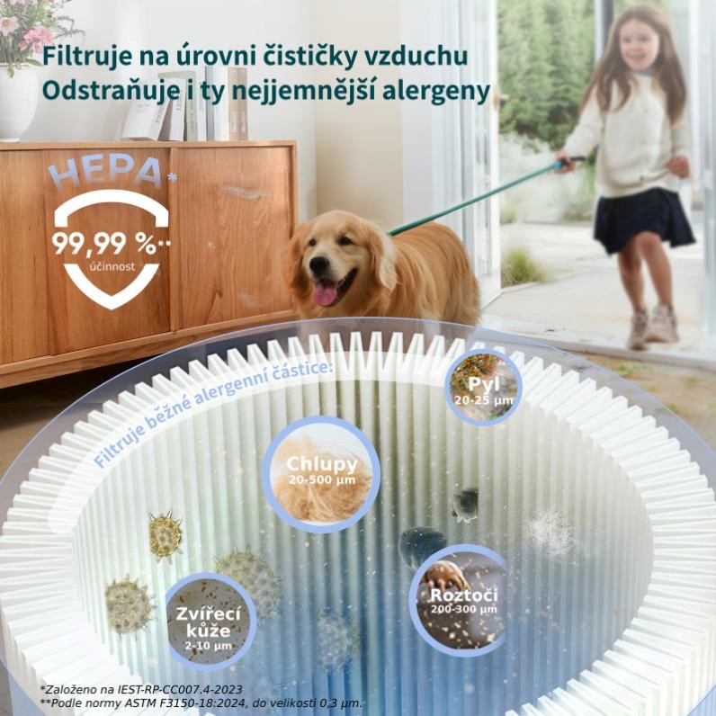 Levoit LVAC-300 Plus 6v1 Aku Turbo Cyclone černý7 