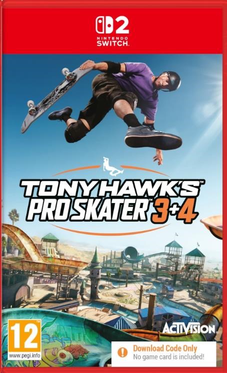 NSW2 hra Tony Hawk"s Pro Skater 3+4 (CIAB)0 