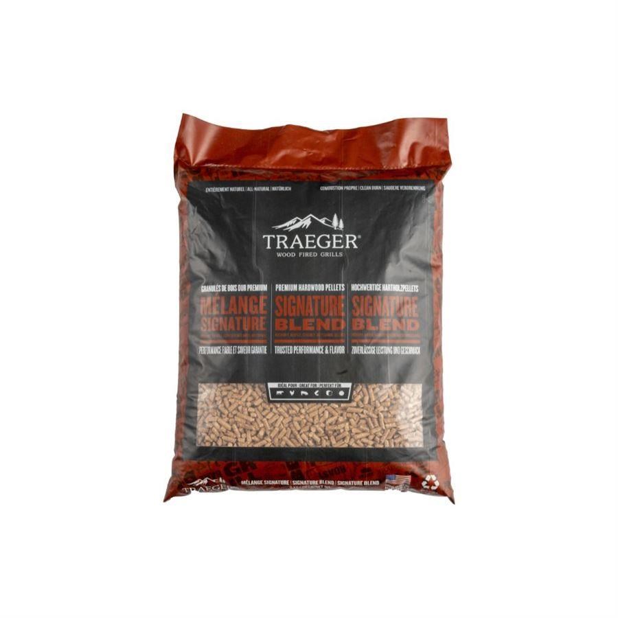 Traeger dřevěné pelety, Signature Blend, certifikováno FSC0 