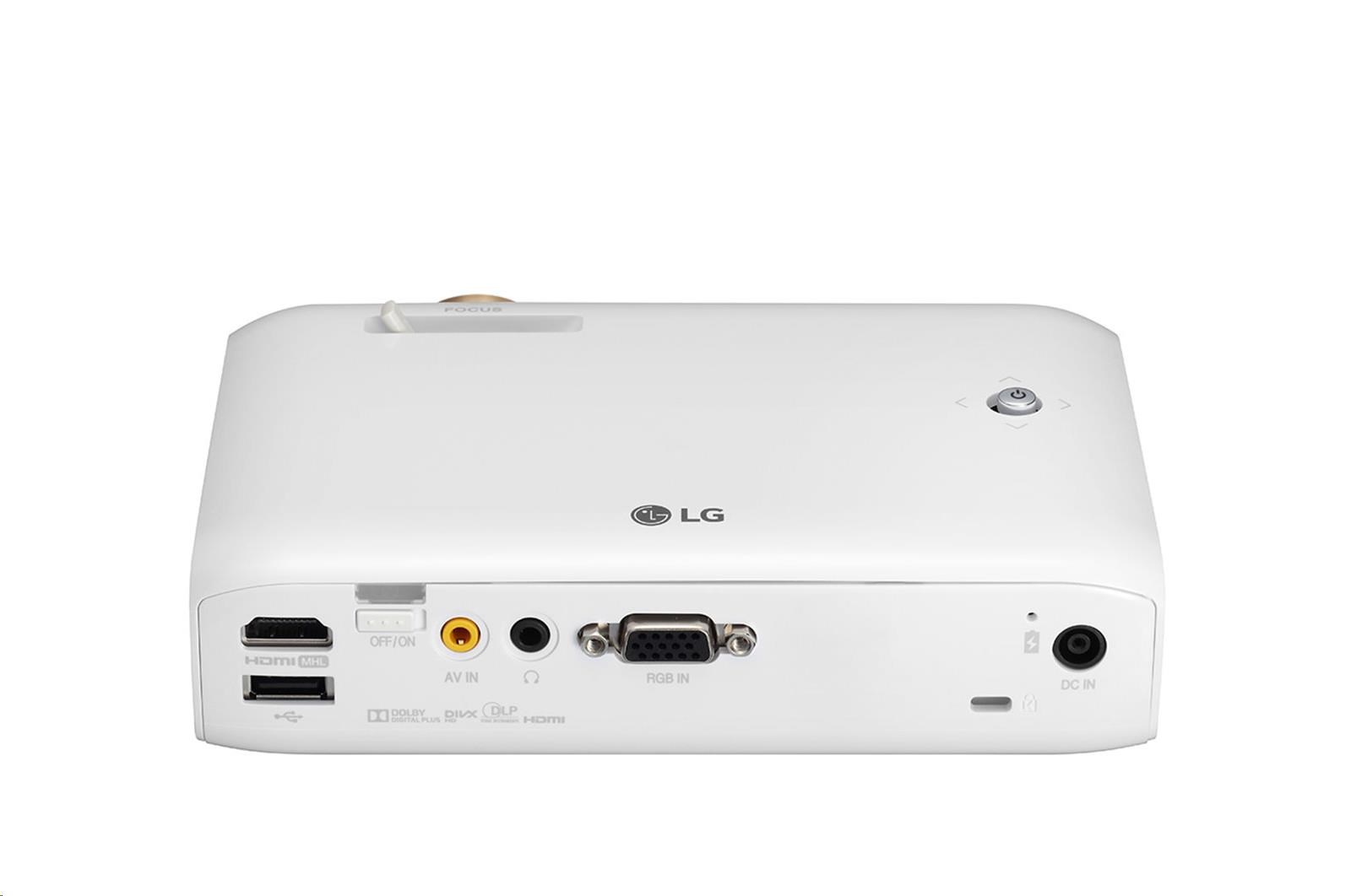 Laser Proj. LG PF510Q: FHD, RJ45, WebOS 225 