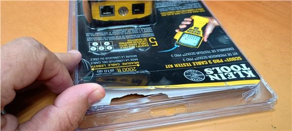 BAZAR - KLEIN TOOLS - VDV Scout® Pro 3 Tester Kit - 5x RJ45,  5x F-konektor - rozbaleno1 