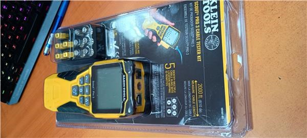 BAZAR - KLEIN TOOLS - VDV Scout® Pro 3 Tester Kit - 5x RJ45,  5x F-konektor - rozbaleno2 