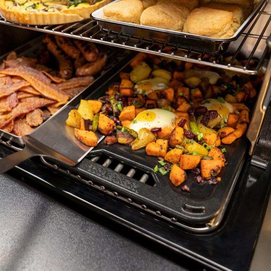 Traeger ModiFIRE oboustranná litinová grilovací deska5 