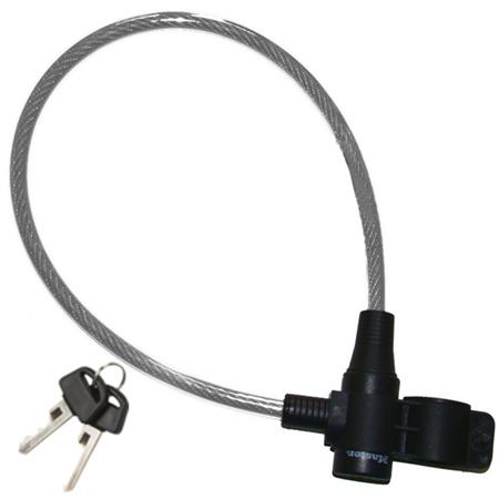 Master Lock Ocelové lanko na kolo 8269EURDPRO_65cm, černé0 