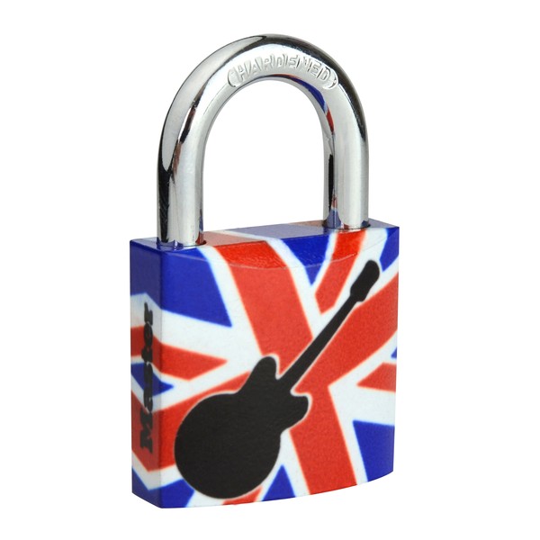 Master Lock Visací zámek z pevného hliníku 3430EURDGUITAR - 30mm2 