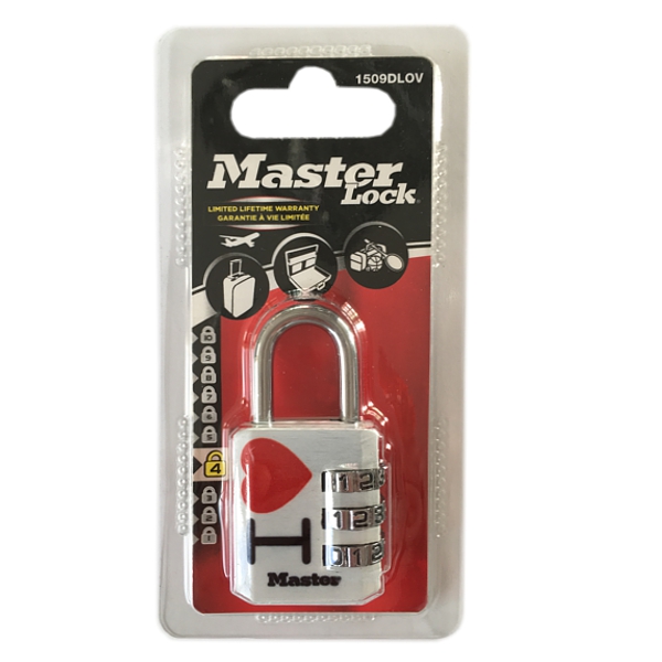 Master Lock Kombinační visací zámek 1509EURDLOV - 30mm1 