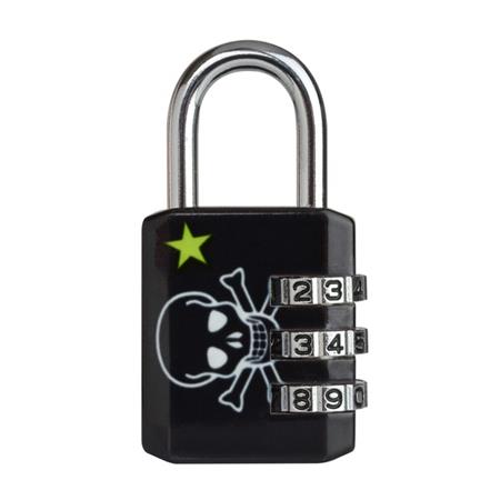 Master Lock Kombinační visací zámek 1509EURDSKULL - 30mm0 