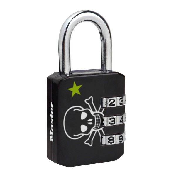 Master Lock Kombinační visací zámek 1509EURDSKULL - 30mm1 