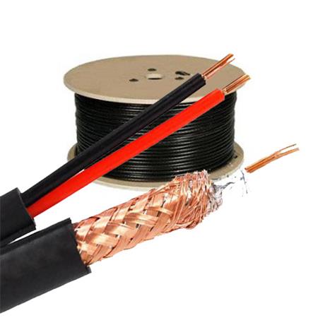 Veria Koaxiální kabel 75-3.7, CU 0.81mm + 2xCU 0.9mm0 