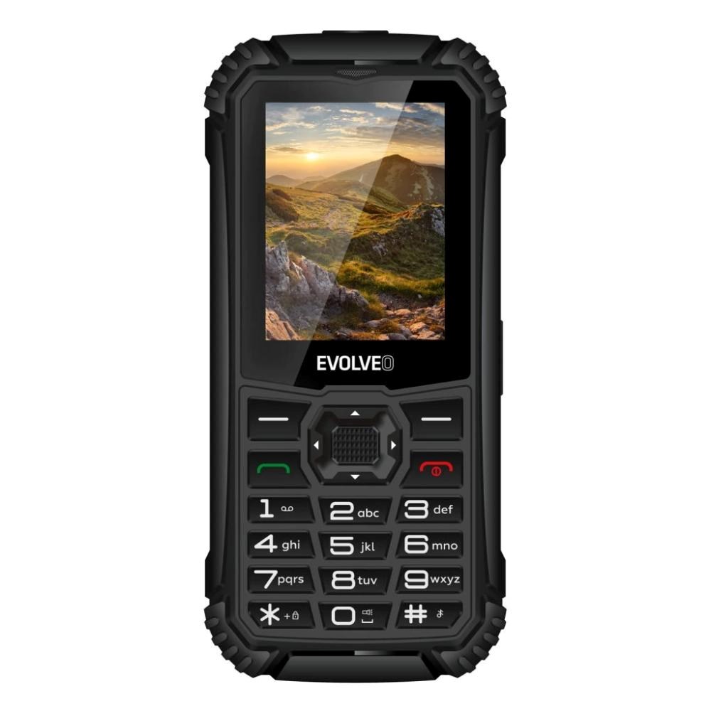 EVOLVEO StrongPhone Q1,  vodotěsný odolný Dual SIM telefon,  černý1 