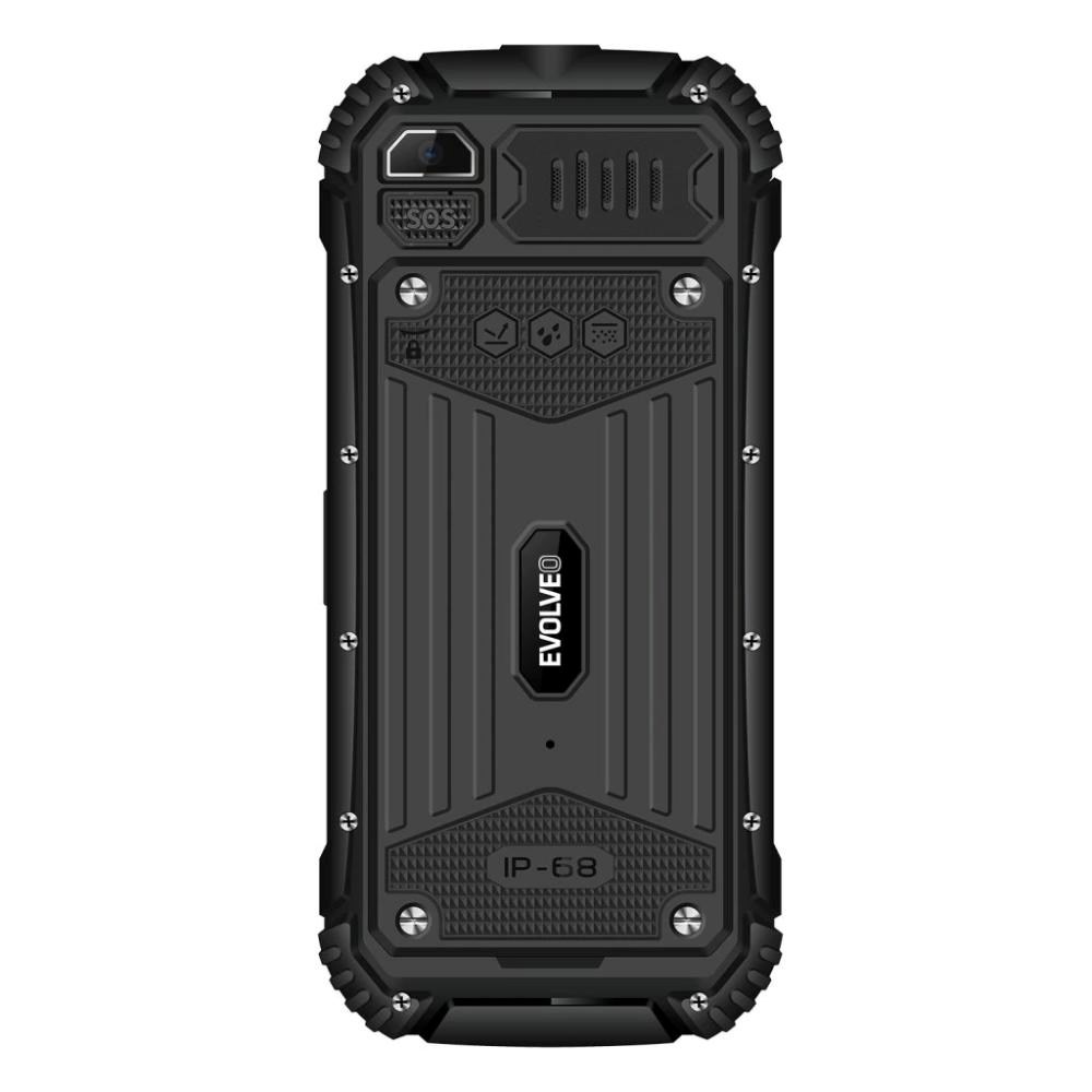 EVOLVEO StrongPhone Q1,  vodotěsný odolný Dual SIM telefon,  černý2 